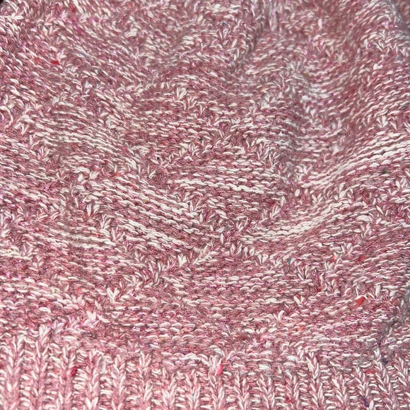 Yellow 108 Pink & White w/Metallic Glitter Skull Cap Beanie Winter Hat Skully OS - Picture 3 of 10